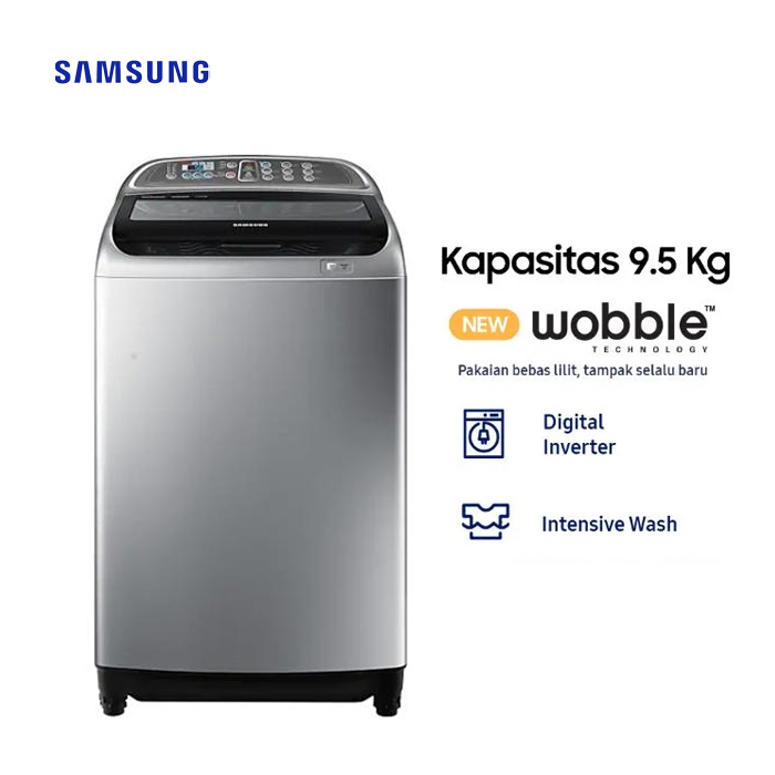Samsung Mesin Cuci Top Loading 9.5 KG - WA95T5260BY